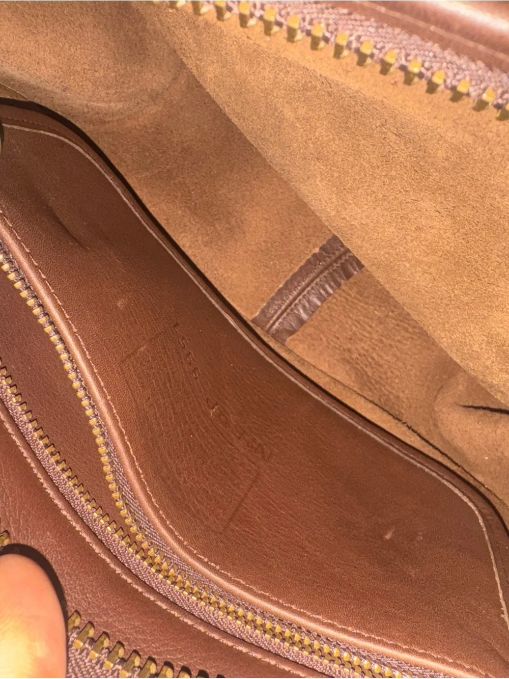 Coach Vintage Patricia Crossbody Bag  w/ Wallet - Mahogany Brown